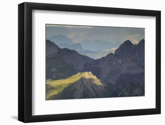 Europe, Italy, Alps, Dolomites, Mountains, View from Col Margherita Park-Mikolaj Gospodarek-Framed Photographic Print