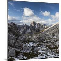 Europe, Italy, Alps, Dolomites, Sexten Dolomites, Veneto, Belluno, Rifugio Lavaredo-Mikolaj Gospodarek-Mounted Photographic Print