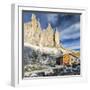 Europe, Italy, Alps, Dolomites, Sexten Dolomites, Veneto, Belluno, Rifugio Lavaredo-Mikolaj Gospodarek-Framed Photographic Print