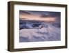 Europe, Italy, Belluno, Cortina d' Ampezzo, Dolomites. Winter sunset from Piccolo Lagazuoi-ClickAlps-Framed Photographic Print