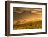 Europe, Italy, Belvedere farmhouse at dawn, province of Siena, Tuscany.-ClickAlps-Framed Photographic Print