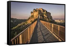 Europe, Italy, Civita di Bagnoregio-John Ford-Framed Stretched Canvas