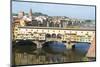 Europe, Italy, Florence. View of Arno River and Ponte Vecchio-Trish Drury-Mounted Photographic Print