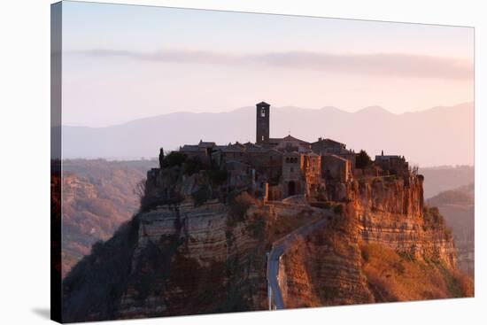 Europe,Italy,lazio,Viterbo district. Civita of Bagnoregio-ClickAlps-Stretched Canvas