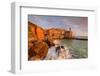 Europe,Italy,Liguria,La Spezia district. Tellaro at sunset-ClickAlps-Framed Photographic Print