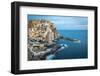 Europe, Italy, Liguria. Scenic view of Manarola, Cinque Terre.-Catherina Unger-Framed Photographic Print