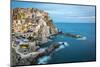 Europe, Italy, Liguria. Scenic view of Manarola, Cinque Terre.-Catherina Unger-Mounted Photographic Print