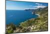 Europe, Italy, Liguria. View over Manarola, Cinque Terre.-Catherina Unger-Mounted Photographic Print