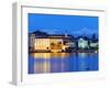 Europe, Italy, Lombardy, Lakes District, Isola Bella, Borromean Islands on Lake Maggiore, Chateaux-Christian Kober-Framed Photographic Print