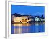 Europe, Italy, Lombardy, Lakes District, Isola Bella, Borromean Islands on Lake Maggiore, Chateaux-Christian Kober-Framed Photographic Print