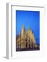 Europe, Italy, Lombardy, Milan, Piazza Del Duomo, Duomo Gothic Style Cathedral-Christian Kober-Framed Photographic Print