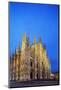 Europe, Italy, Lombardy, Milan, Piazza Del Duomo, Duomo Gothic Style Cathedral-Christian Kober-Mounted Photographic Print