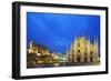 Europe, Italy, Lombardy, Milan, Piazza Del Duomo-Christian Kober-Framed Photographic Print