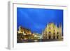 Europe, Italy, Lombardy, Milan, Piazza Del Duomo-Christian Kober-Framed Photographic Print