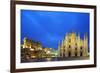 Europe, Italy, Lombardy, Milan, Piazza Del Duomo-Christian Kober-Framed Photographic Print