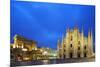 Europe, Italy, Lombardy, Milan, Piazza Del Duomo-Christian Kober-Mounted Photographic Print