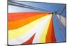 Europe, Italy Mediterranean, Sailboat Spinnaker Colorful Display-Trish Drury-Mounted Photographic Print