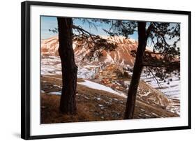 Europe,Italy,Perugia district,Castelluccio of Norcia.-ClickAlps-Framed Photographic Print