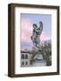 Europe, Italy, Rome, Angel Statue on Ponte Sant'Angelo at Sunset-Rob Tilley-Framed Photographic Print