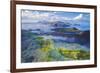 Europe, Italy, Sicily, Aeolian Islands, Vulcano Island, High angle view of , Aeolian Islands from V-Marco Simoni-Framed Photographic Print