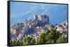 Europe, Italy, Sicily, Caccamo, Norman Castle,-Marco Simoni-Framed Stretched Canvas