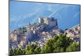 Europe, Italy, Sicily, Caccamo, Norman Castle,-Marco Simoni-Mounted Photographic Print