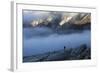 Europe, Italy, South Tyrol, the Dolomites, Hiker, Hunter-Gerhard Wild-Framed Photographic Print