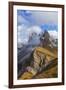 Europe, Italy, the Dolomites, South Tyrol, Seceda, Geisler Group-Gerhard Wild-Framed Photographic Print