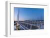 Europe, Italy, the gulf of La Spezia. The new bridge of Porto Mirabello-Catherina Unger-Framed Photographic Print