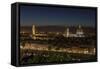 Europe, Italy, Tuscany, Florence, Town View, Evening Mood-Gerhard Wild-Framed Stretched Canvas