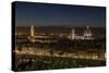 Europe, Italy, Tuscany, Florence, Town View, Evening Mood-Gerhard Wild-Stretched Canvas