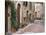 Europe, Italy, Tuscany, Pienza. Street Along the Town of Pienza-Julie Eggers-Stretched Canvas