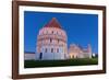 Europe,Italy,Tuscany,Pisa. Cathedral Square at dusk-ClickAlps-Framed Photographic Print