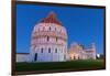 Europe,Italy,Tuscany,Pisa. Cathedral Square at dusk-ClickAlps-Framed Photographic Print
