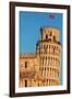 Europe,Italy,Tuscany,Pisa. Detail of the tower and the cathedral-ClickAlps-Framed Photographic Print