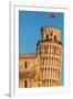 Europe,Italy,Tuscany,Pisa. Detail of the tower and the cathedral-ClickAlps-Framed Photographic Print