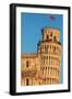 Europe,Italy,Tuscany,Pisa. Detail of the tower and the cathedral-ClickAlps-Framed Photographic Print