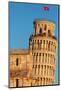 Europe,Italy,Tuscany,Pisa. Detail of the tower and the cathedral-ClickAlps-Mounted Photographic Print