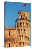 Europe,Italy,Tuscany,Pisa. Detail of the tower and the cathedral-ClickAlps-Stretched Canvas