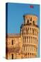 Europe,Italy,Tuscany,Pisa. Detail of the tower and the cathedral-ClickAlps-Stretched Canvas