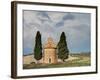 Europe, Italy, Tuscany, San Quirico Dorcia. the Vitaleta Chapel-Julie Eggers-Framed Photographic Print