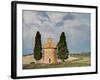 Europe, Italy, Tuscany, San Quirico Dorcia. the Vitaleta Chapel-Julie Eggers-Framed Photographic Print