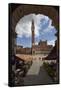 Europe, Italy, Tuscany, Siena, Piazza Del Campo-Gerhard Wild-Framed Stretched Canvas