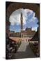 Europe, Italy, Tuscany, Siena, Piazza Del Campo-Gerhard Wild-Stretched Canvas