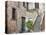 Europe, Italy, Tuscany. the Town of Volpaia-Julie Eggers-Stretched Canvas