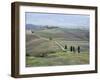 Europe, Italy, Tuscany. Tuscan Landscape in Autumn-Julie Eggers-Framed Premium Photographic Print