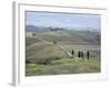 Europe, Italy, Tuscany. Tuscan Landscape in Autumn-Julie Eggers-Framed Photographic Print