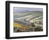 Europe, Italy, Tuscany. Tuscan Landscape in Autumn-Julie Eggers-Framed Photographic Print