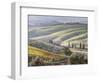 Europe, Italy, Tuscany. Tuscan Landscape in Autumn-Julie Eggers-Framed Photographic Print