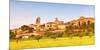 Europe,Italy,Umbria,Perugia district. Spello at sunset-ClickAlps-Mounted Photographic Print